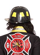 Unisex fire fighter, costume hat